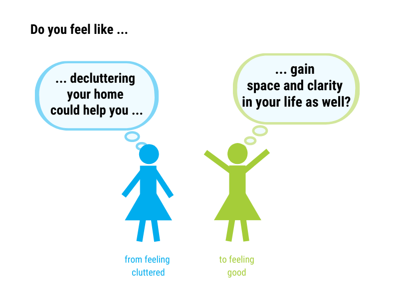 Do you feel like decluttering your home could help you ...