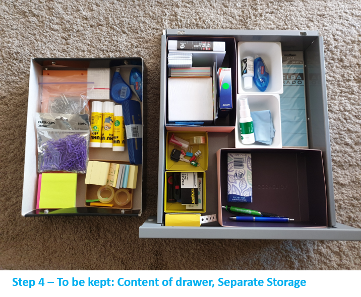 Image Decluttering Step 4 - To be kept