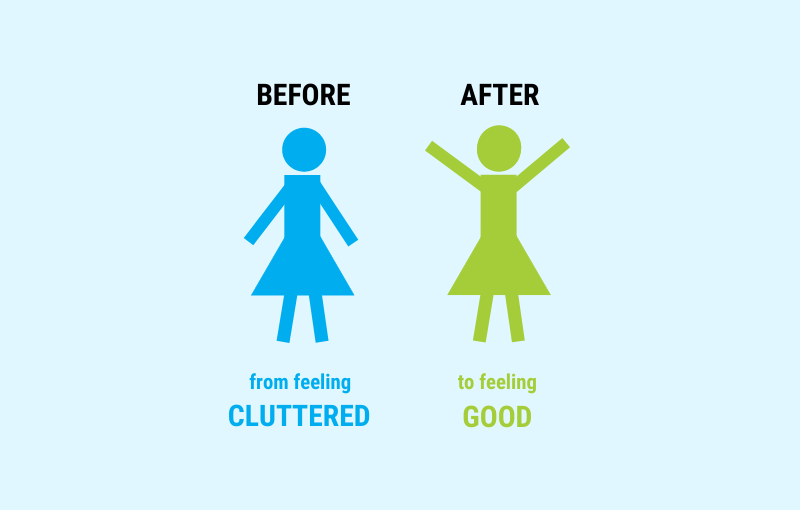 From feeling cluttered to feeling good