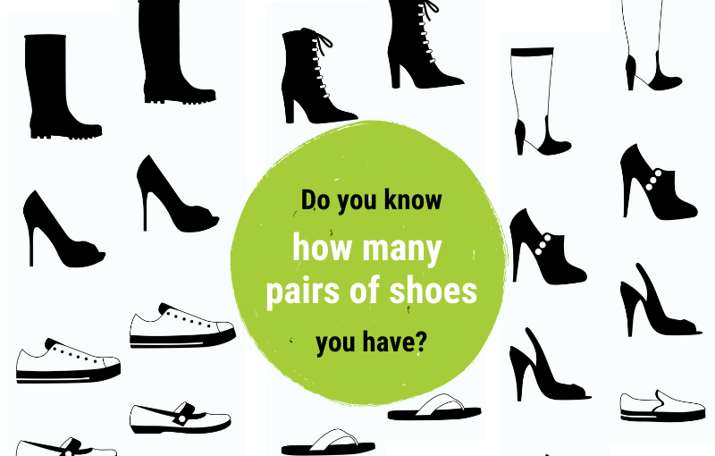 The ‘Shoe Parade’ – Decluttering your shoes CAN be fun